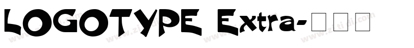 LOGOTYPE Extra字体转换